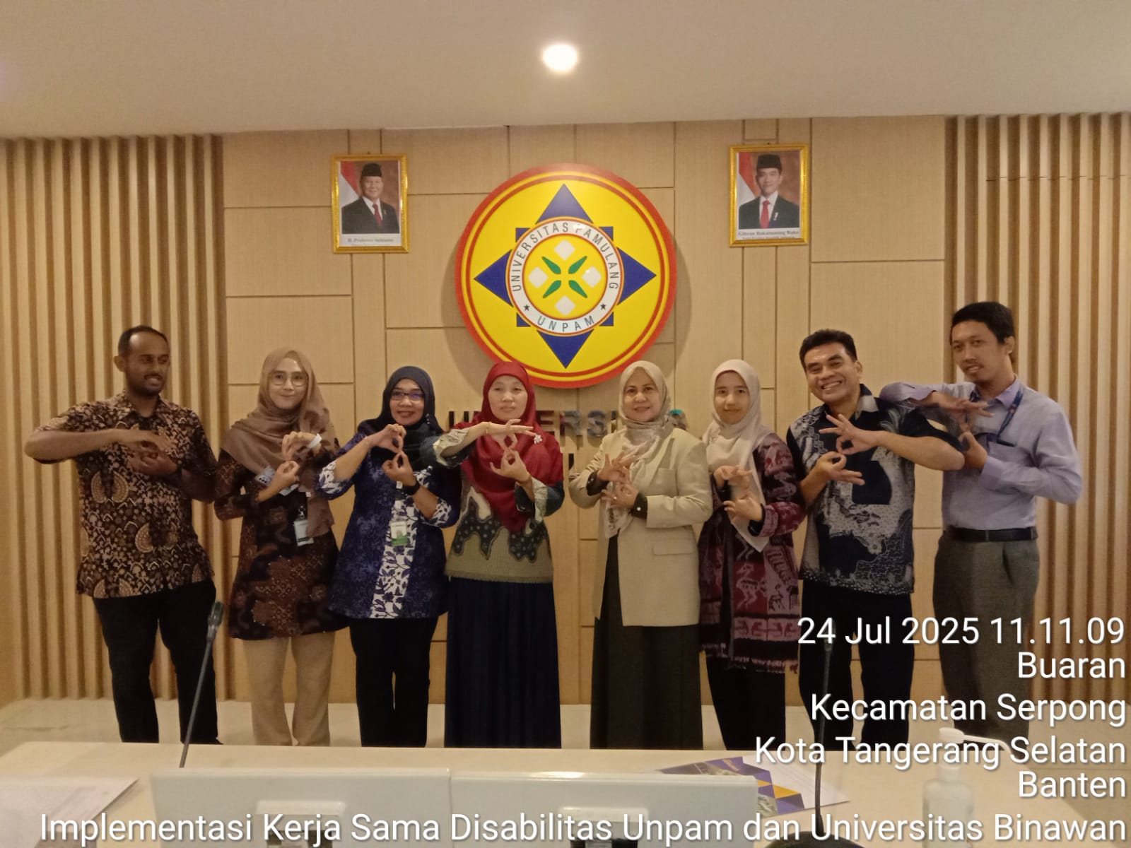 Berita Acara LLD UNPAM
